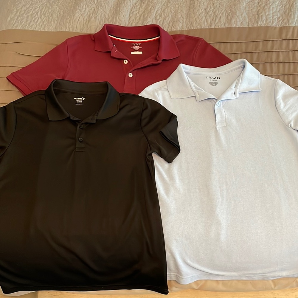 Boys collared shirts size 10/12.